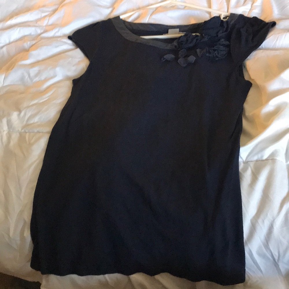 Navy blue top